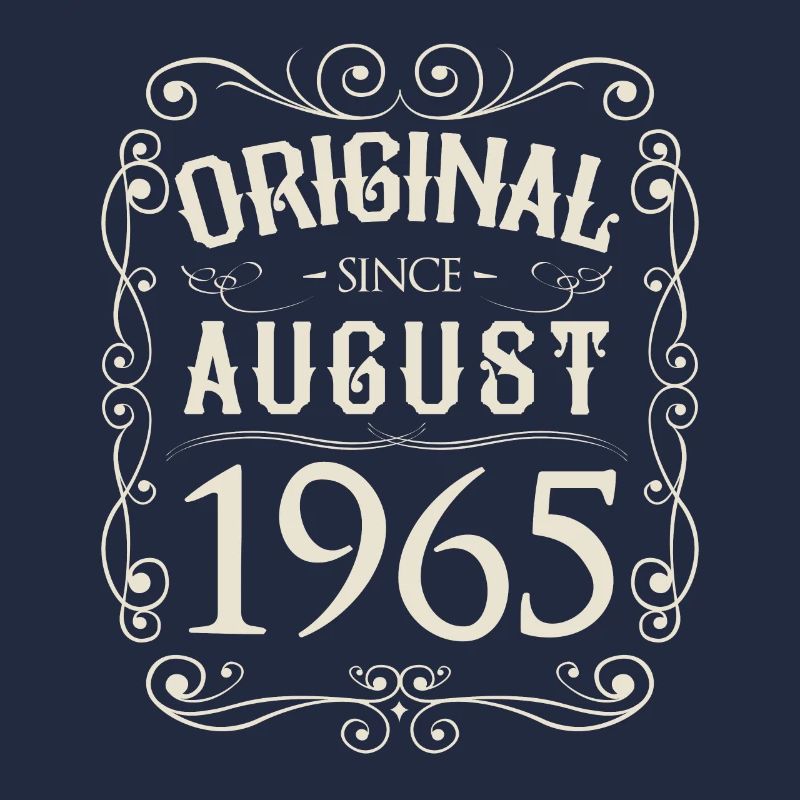 Vintage - Original since August 1965 Geburtstag