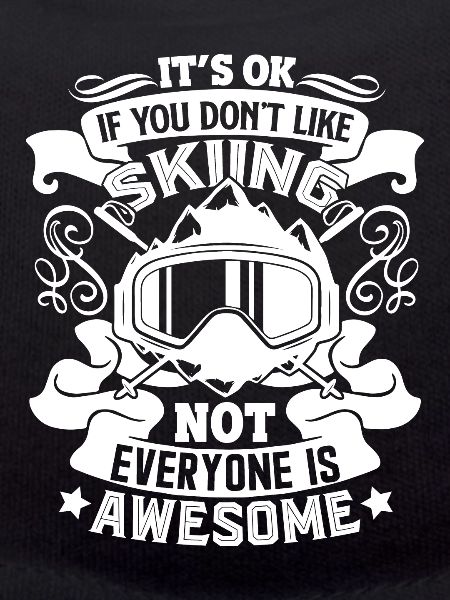 Skiing I Like Skiing
