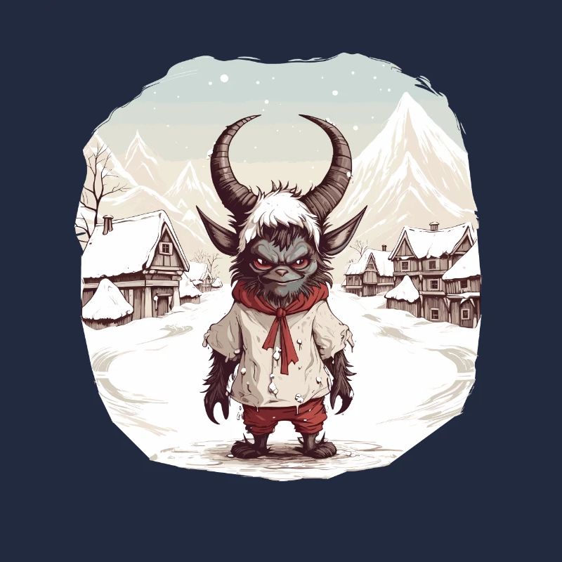 Krampus Maske | Krampus Kostüm Kramperl