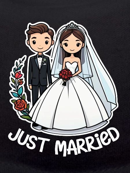 just married - pour mariage