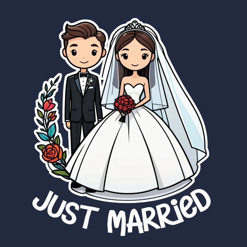 just married - pour mariage
