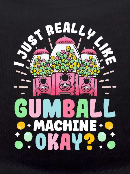 Funny chewing gum machine
