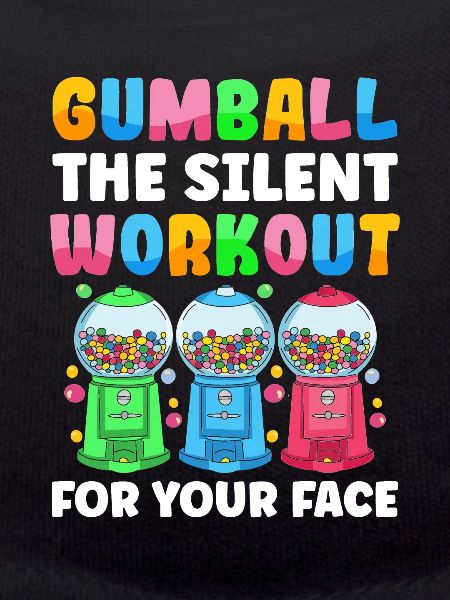 Funny chewing gum machine