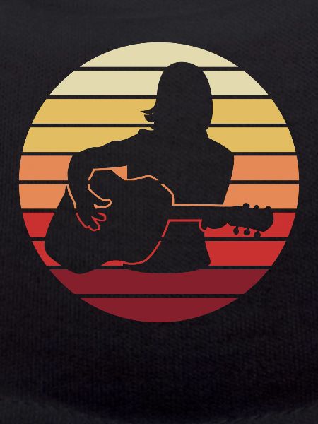 Guitarist Sunset Gift Harmony