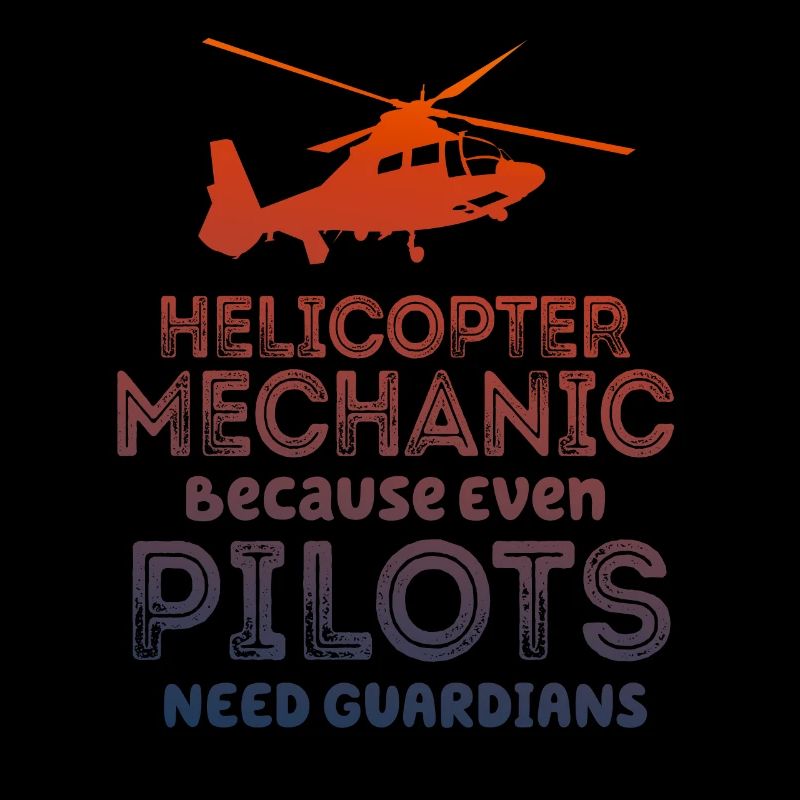 Hubschrauber-Mechaniker Wächter-Stolz