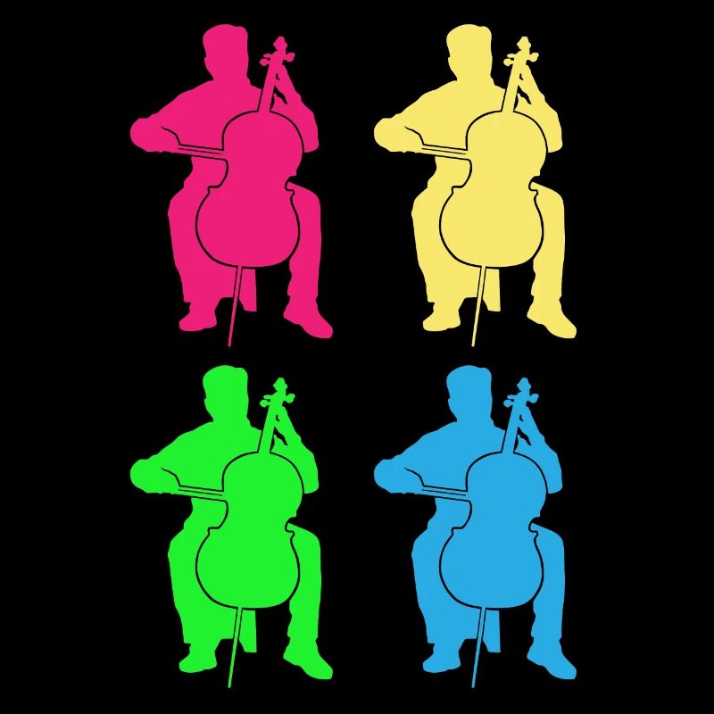 Bassistes Coloré Ensemble Son