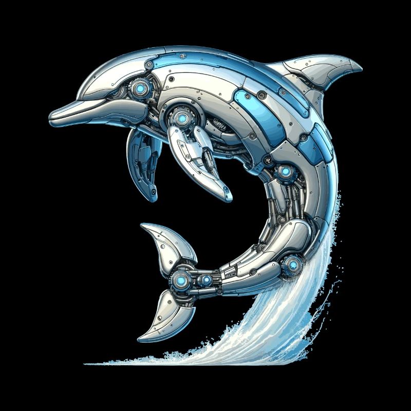 Delfin Roboter, Roboter-Delphin