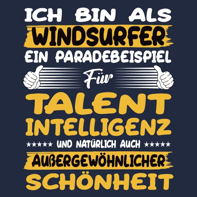 Windsurfer ein Paradebeispiel Windsurfen