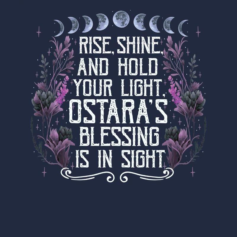 Ostara Witch Moon Eostre Printemps Oriental