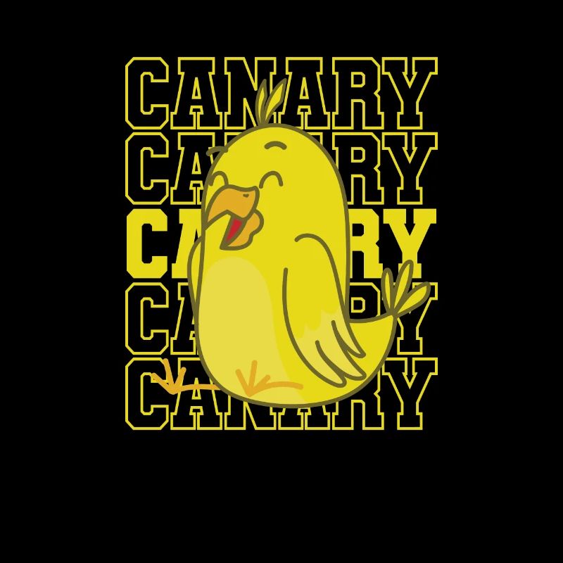 Yellow Canary Bird