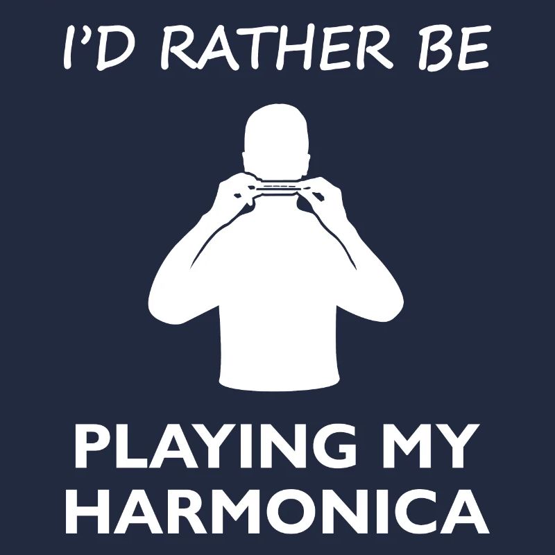 Longing Harmonica Player Shirt
