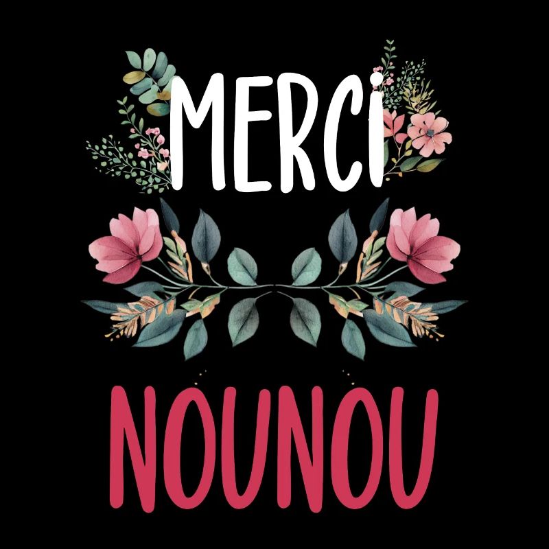 merci nounou fleurs
