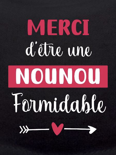merci nounou formidable
