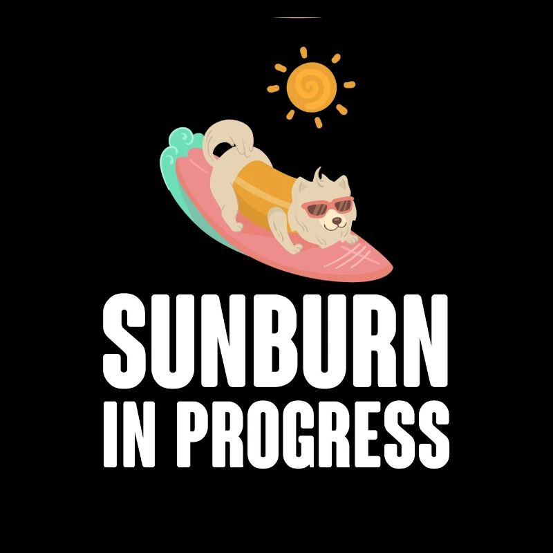 Sunburn In Progress Sunbathing Summertime