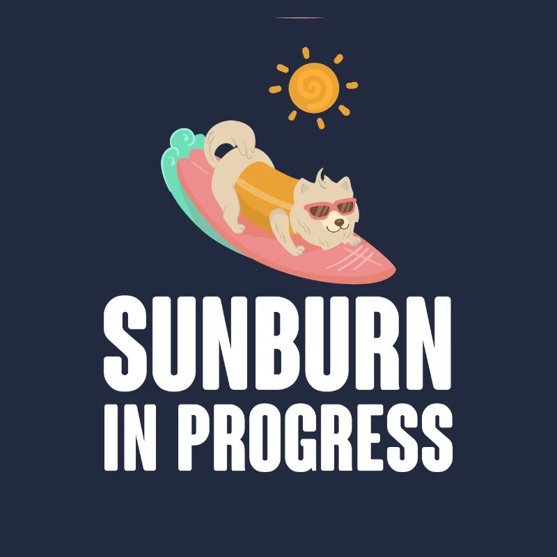 Sunburn In Progress Sunbathing Summertime