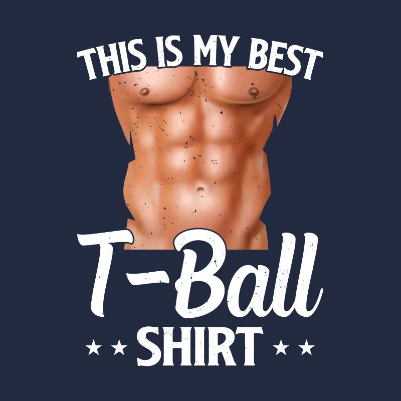 C’est ma meilleure chemise T-ball Tee-ball Player Tee-b