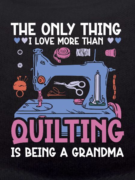 Quilter Sewing Knitting Quilting