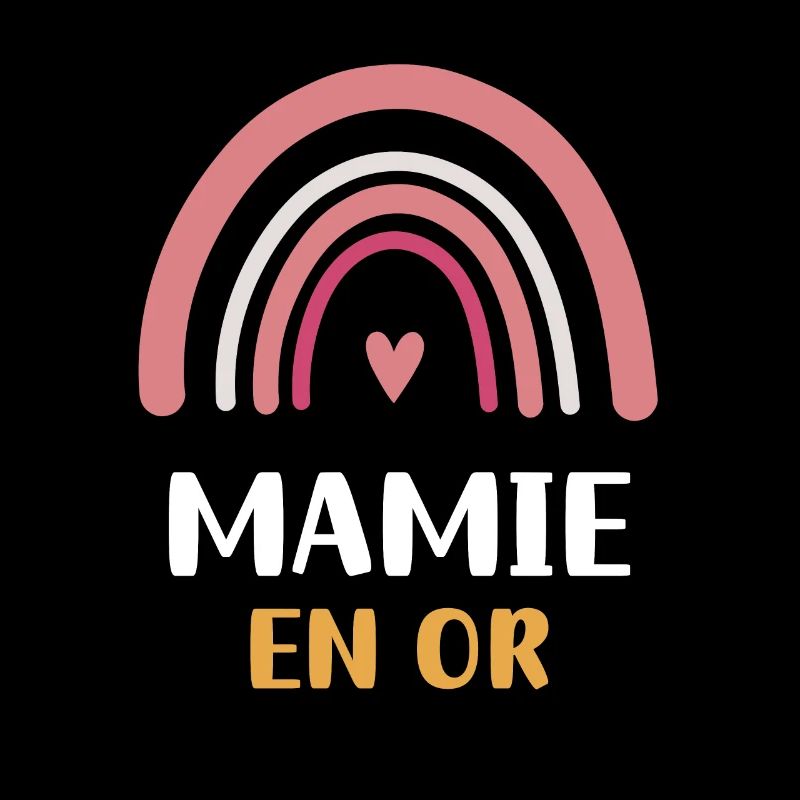 Oma in Regenbogengold Oma