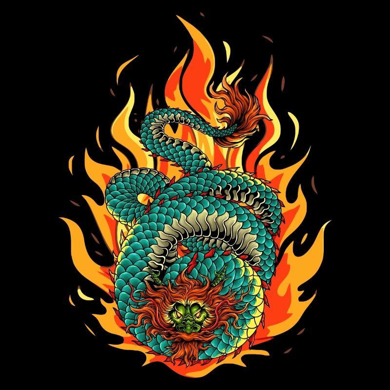 Asiatischer Drache