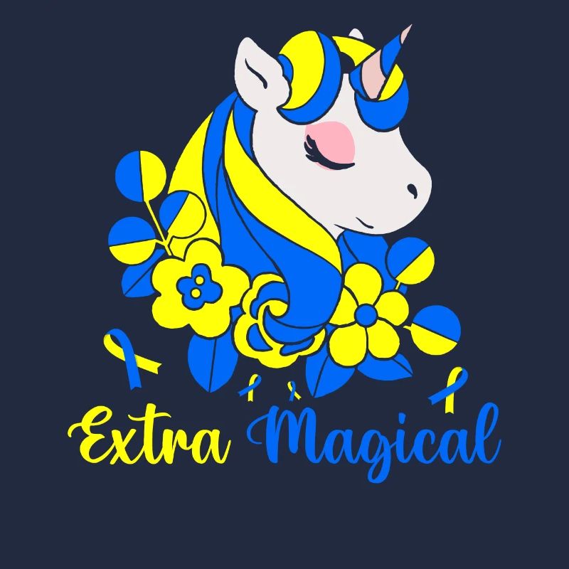 Extra Magical Down Syndrome Awareness Bleu et