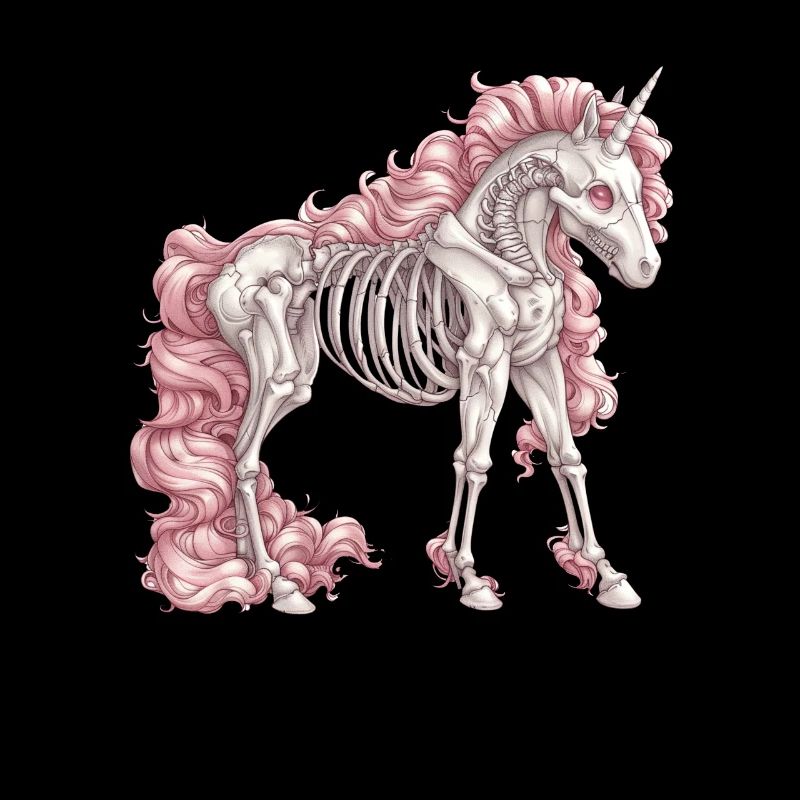 Einhorn Halloween Japanisches Einhorn