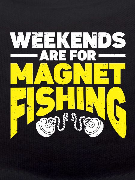 Magnet fishing