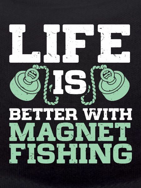 Magnet fishing