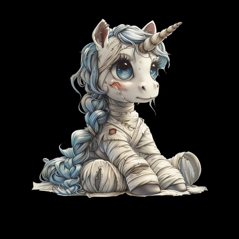Einhorn Halloween Japanisches Einhorn