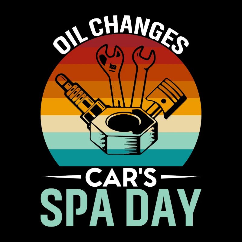 Ölwechsel: Auto'S Spa Day.