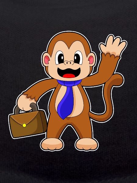 Monkey Entrepreneur Briefcase