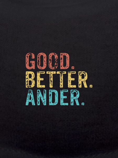 Cool guys are called ander