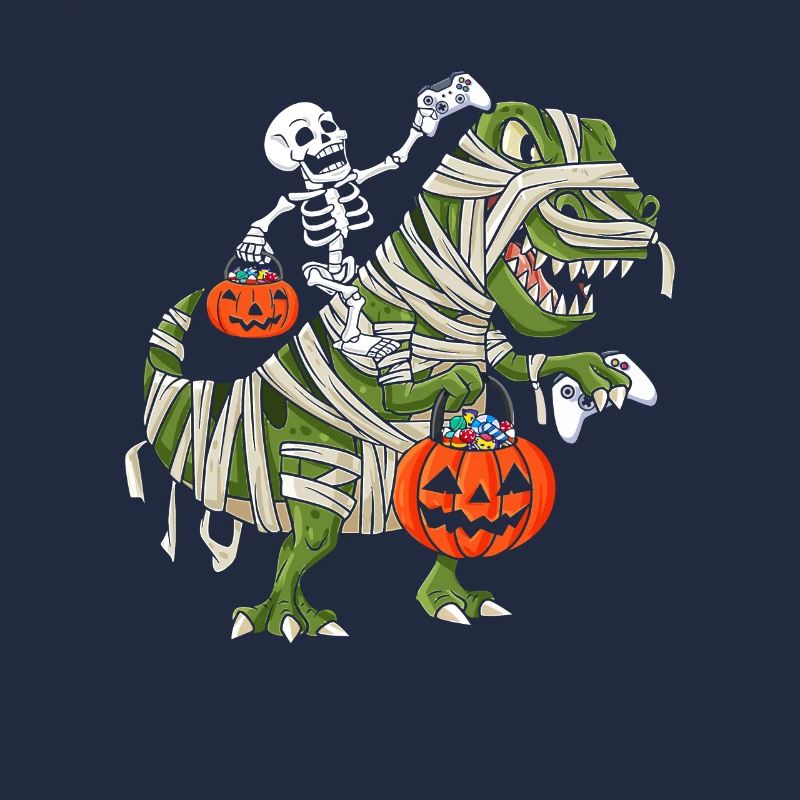 Halloween T-Rex Gaming Controller