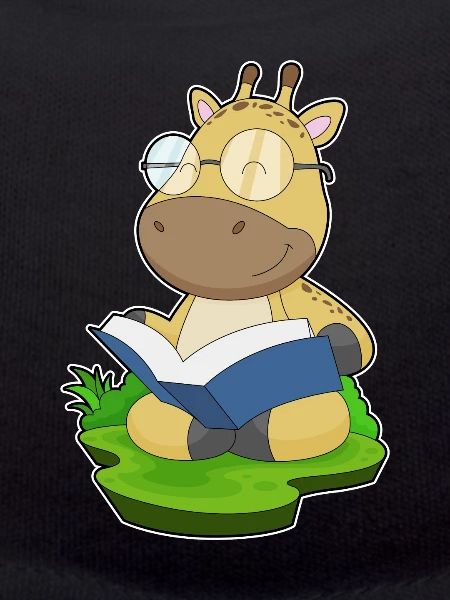 Giraffe Nerd Book Glasses