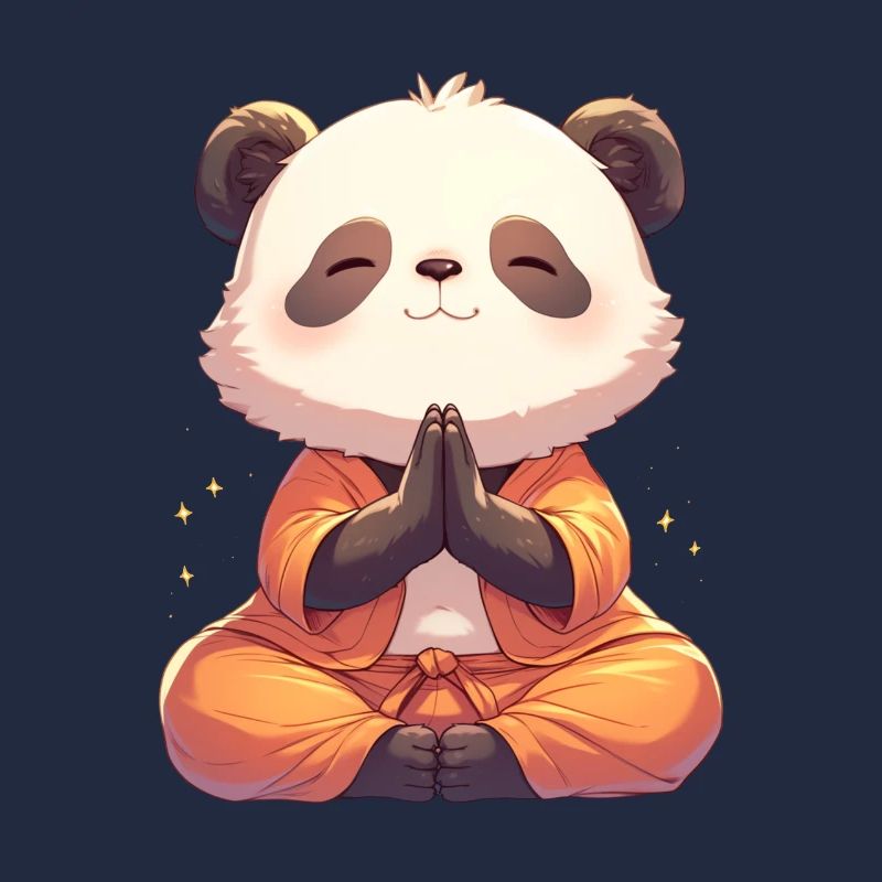 Panda Bear Yoga Panda géant japonais