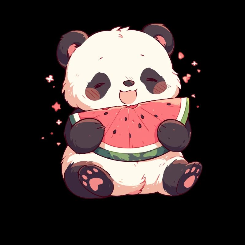 Panda Ours Pastèque Panda Géant Japonais