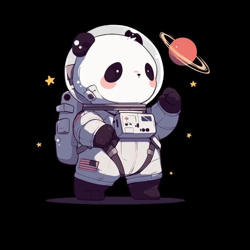 Panda Ours Astronaute Panda géant japonais