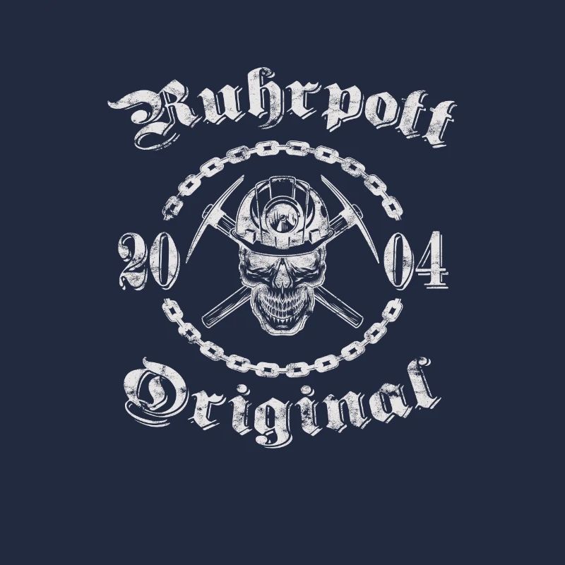 2004 Geburtstag Ruhrpott Original Schädel