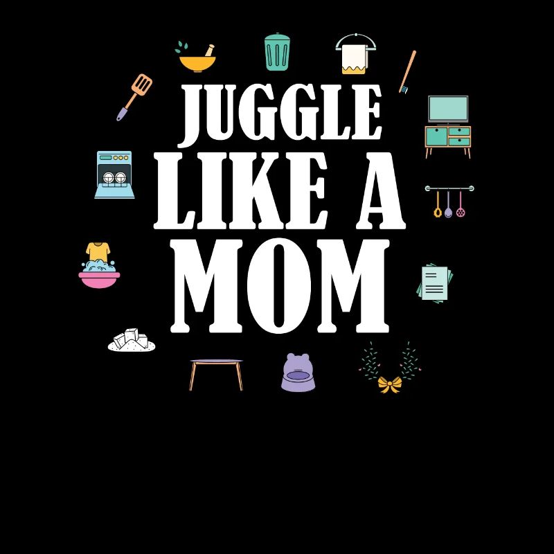 Mama Mutter Jonglieren