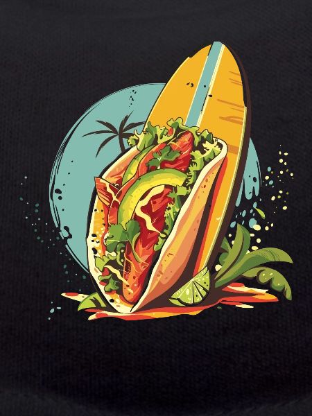 Summer Surfer Taco Sunset