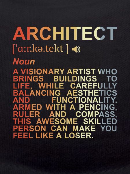 Architekt Begriffserklärung