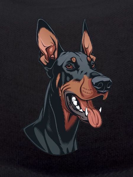 Doberman Cartoon Artwork