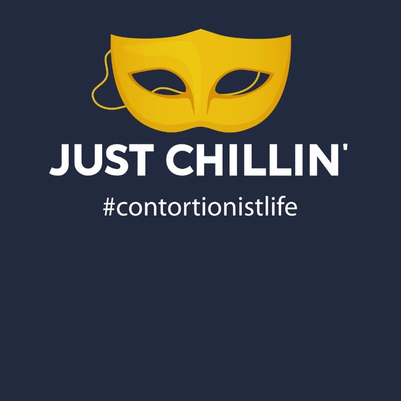 Just chilling funny contortionist