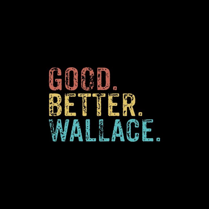 Cool guys are called Wallace