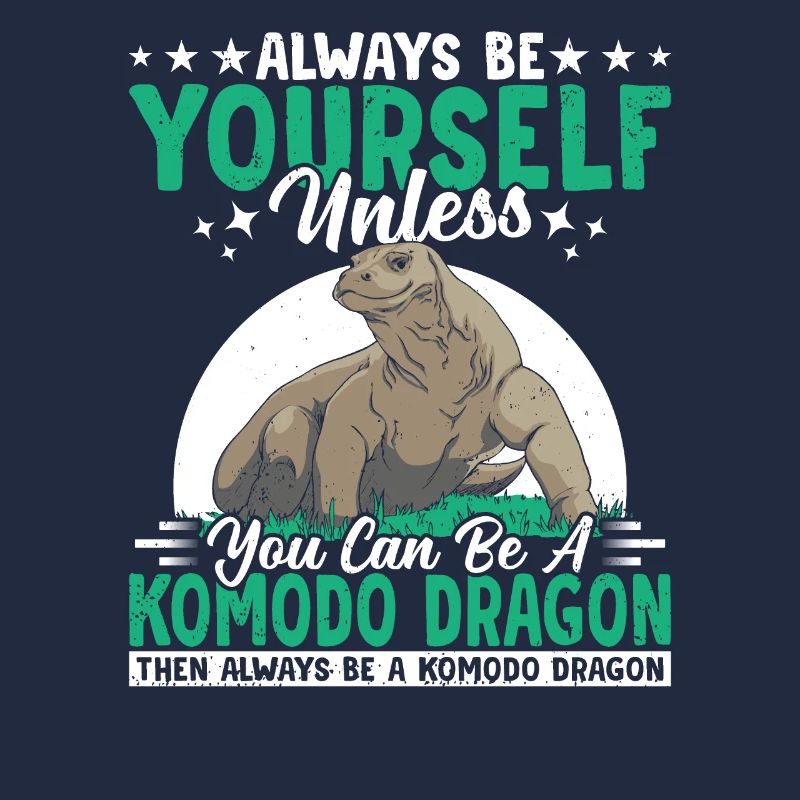 Seien Sie Immer Besitzer Eines Komodowarans,