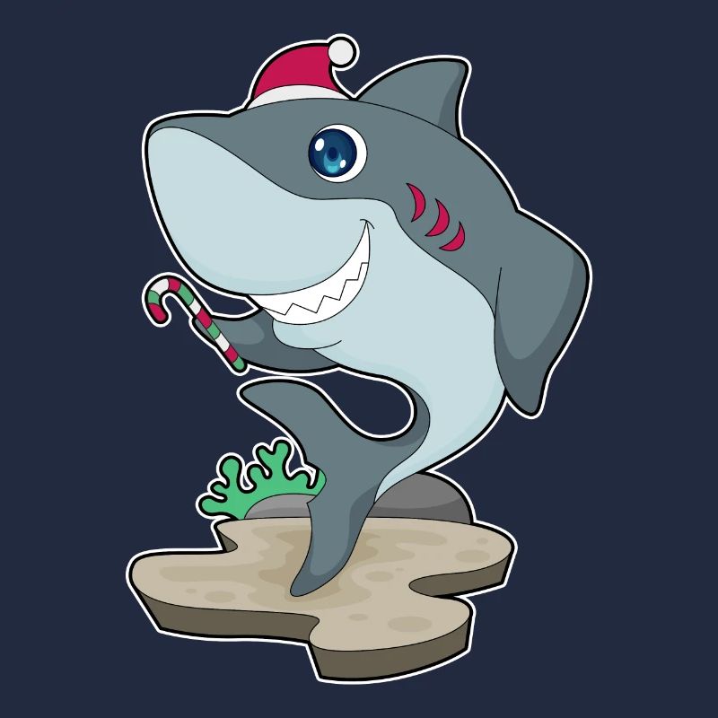 Requin Canne de Noël