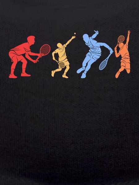 Squash player silhouettes Squash