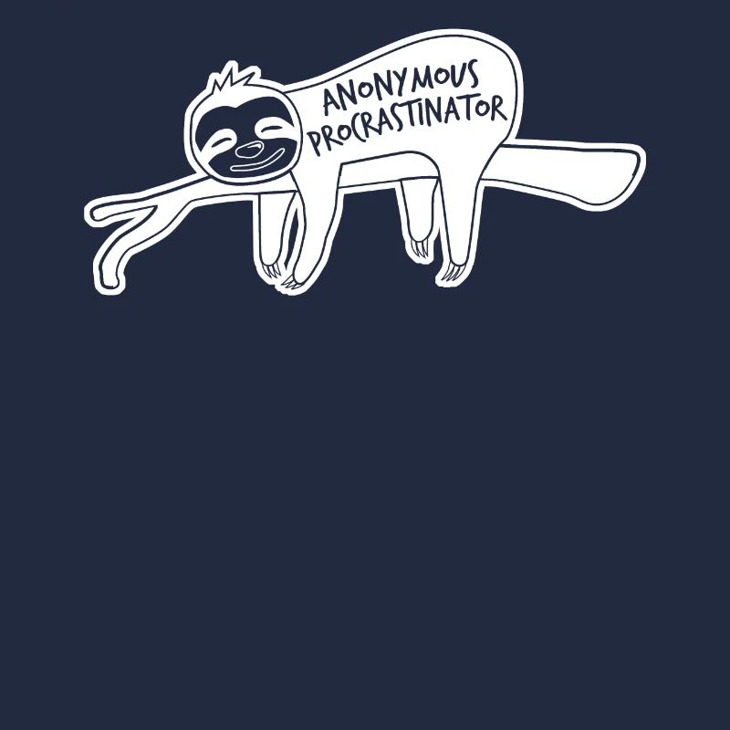 Sloth Procrastinating Procrastinators