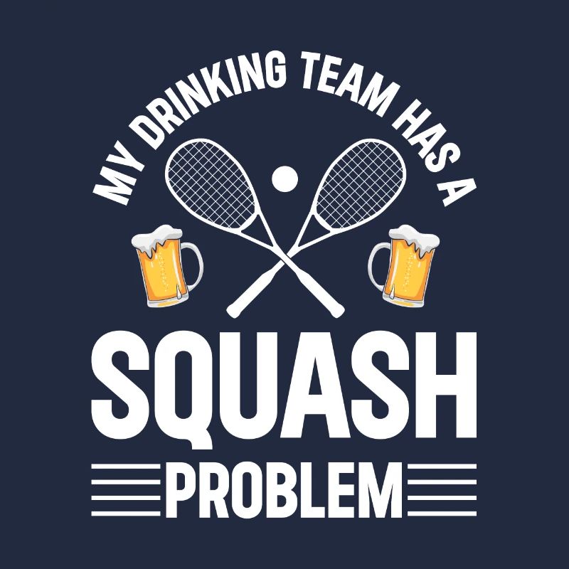 Mon équipe de consommation d’alcool a un problème de squash - Squash Fun