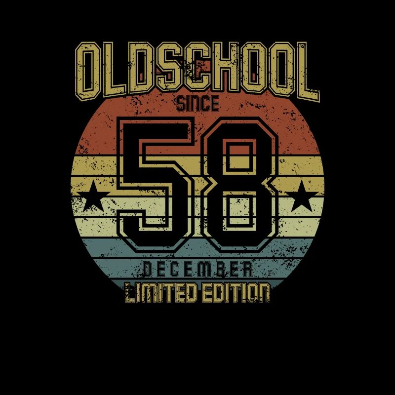 Décembre 1958 - Anniversaire en décembre Oldschool