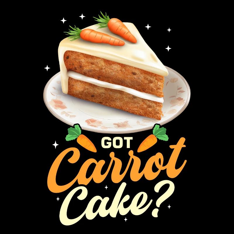 Witziger Karottenkuchen Spruch
